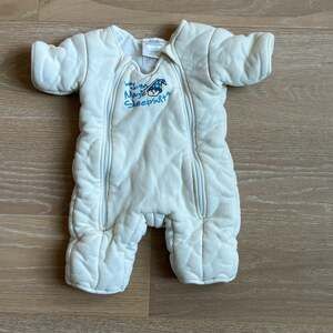 Baby Merlin's Magic Sleepsuit Small 3-6 Months Yellow Swaddle